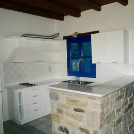 Apartment House With 2 In Drios, With Wonderful Sea View, Furnished Garden